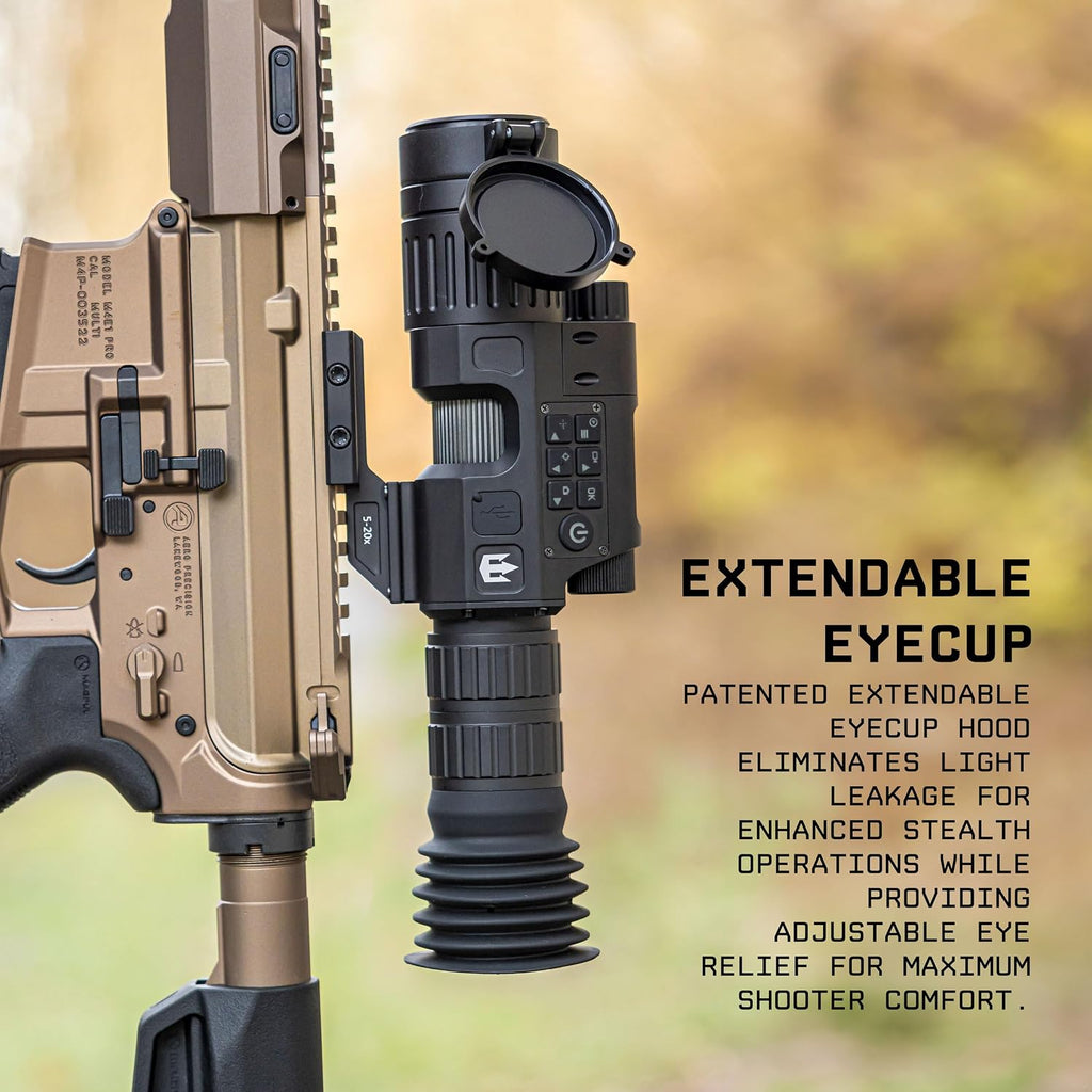 Triton StarStrike Gen 2 3-18x50 Night Vision Scope with Extendable Eyecup