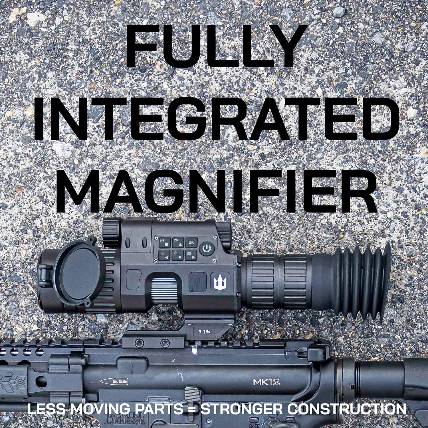 Triton StarStrike Gen 2 3-18x50 Night Vision Scope with Extendable Eyecup