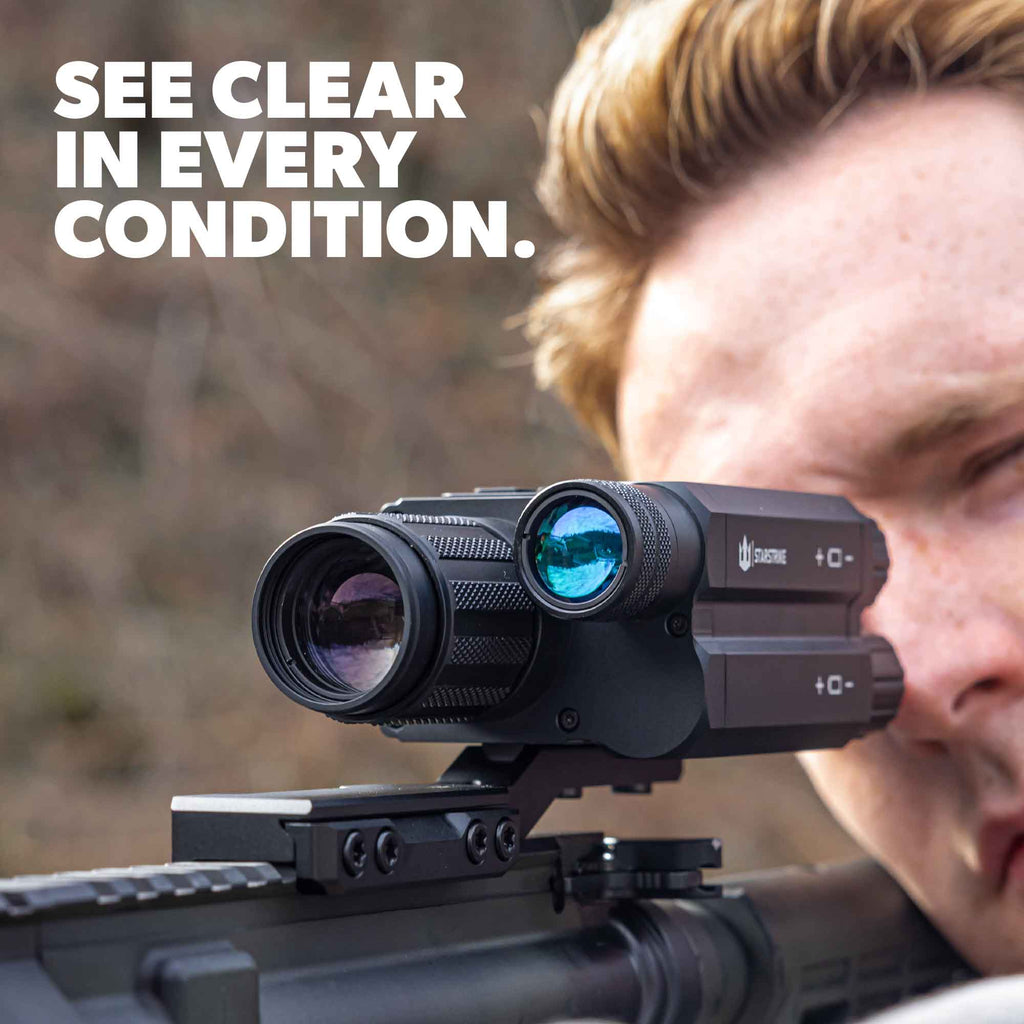 Triton StarStrike-R PRO HDX Digital Night Vision Scope | Daylight to Moonlight | HD Video Recording