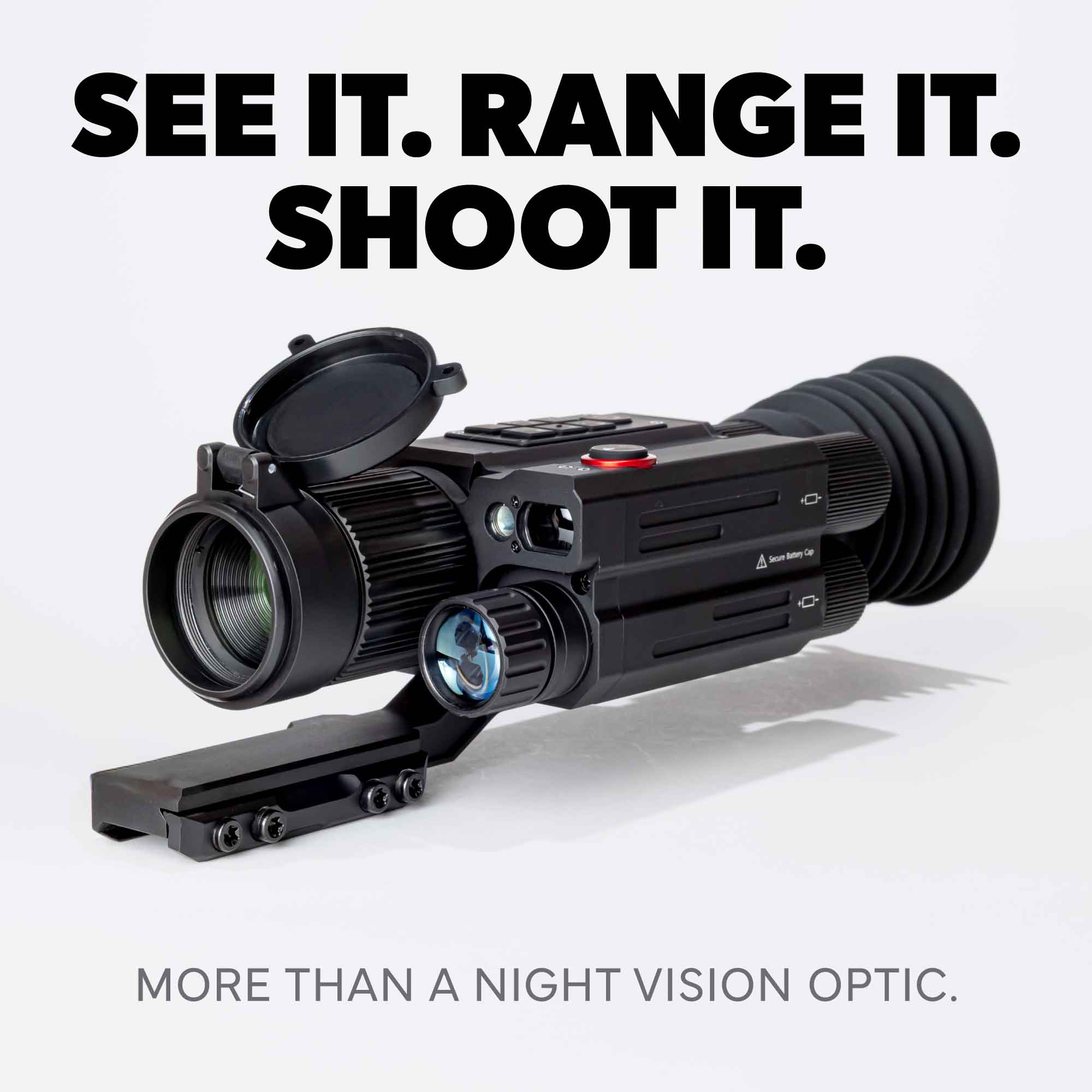Triton StarStrike-R ULTRA HDX Digital Night Vision Scope | PiP + LRF Integrated Distance Measuring System
