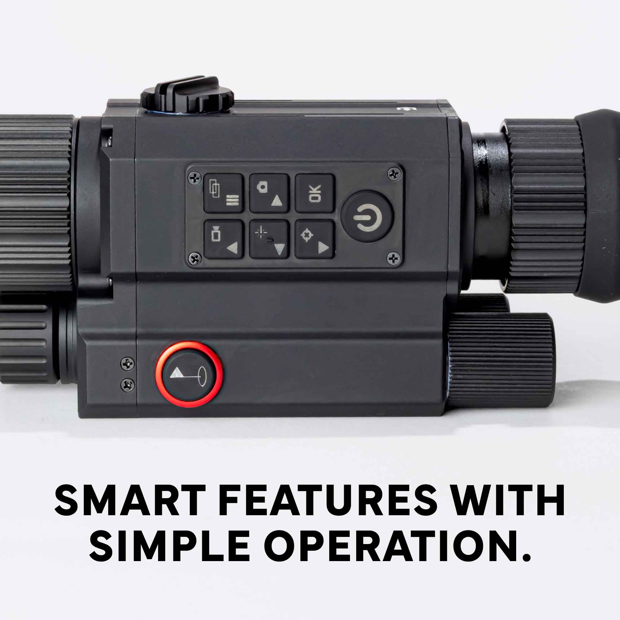Triton StarStrike-R ULTRA HDX Digital Night Vision Scope | PiP + LRF Integrated Distance Measuring System