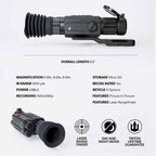 Triton StarStrike-R ULTRA HDX Digital Night Vision Scope | PiP + LRF Integrated Distance Measuring System
