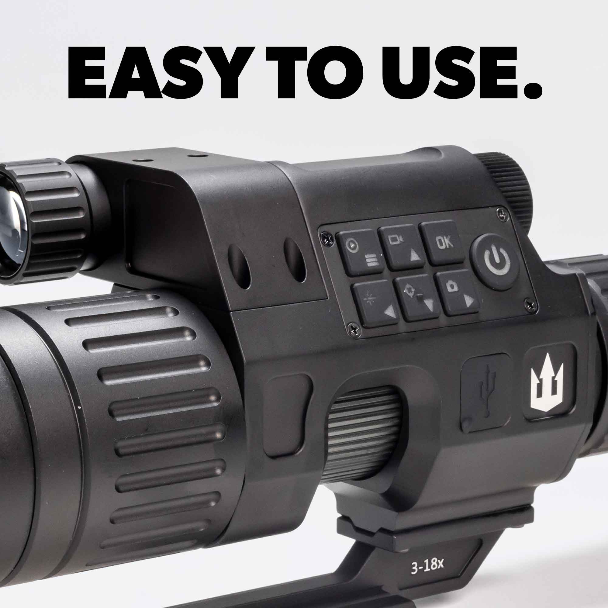 Triton StarStrike Gen 2 Night Vision Scope with Extendable Eyecup