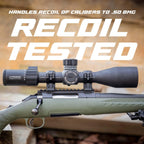 Hyperion 3-18x First Focal Plane High Power Variable Scope with Locking Turrets, Side Parallax, Illuminated Reticle, Zero Stop, FFP - MOA - Triton