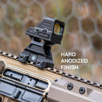 Triton APEX Absolute Cowitness 1.93" Riser Mount - for RMR/407/507/508/SRO or Aimpoint Micro T-1/T-2/503/515/530/Romeo4/Romeo5 Footprint - Triton