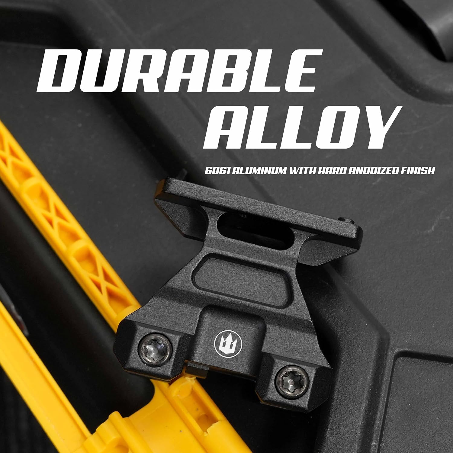 Triton APEX Absolute Cowitness 1.93" Riser Mount - for RMR/407/507/508/SRO or Aimpoint Micro T-1/T-2/503/515/530/Romeo4/Romeo5 Footprint - Triton