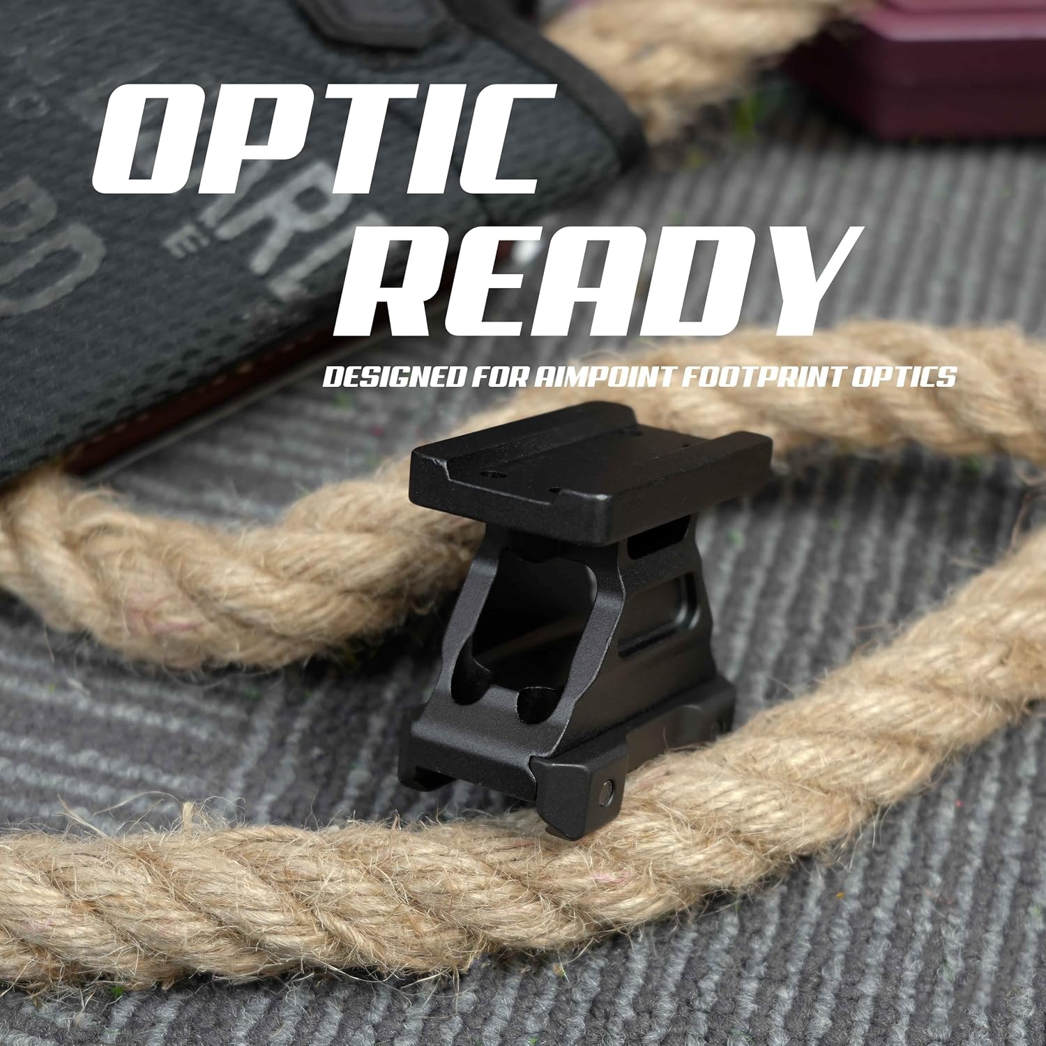 Triton APEX Absolute Cowitness 1.93" Riser Mount Micro T-1/T-2/503/515/530/Romeo4/Romeo5 Footprint - Triton