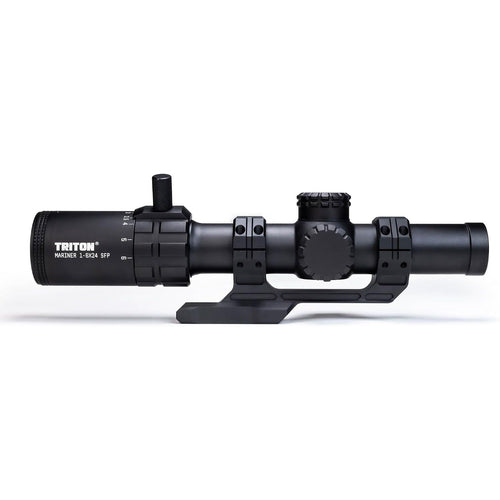 Triton Mariner 1-10x24 Second Focal Plane SFP LPVO Precision Rifle Scope - Triton