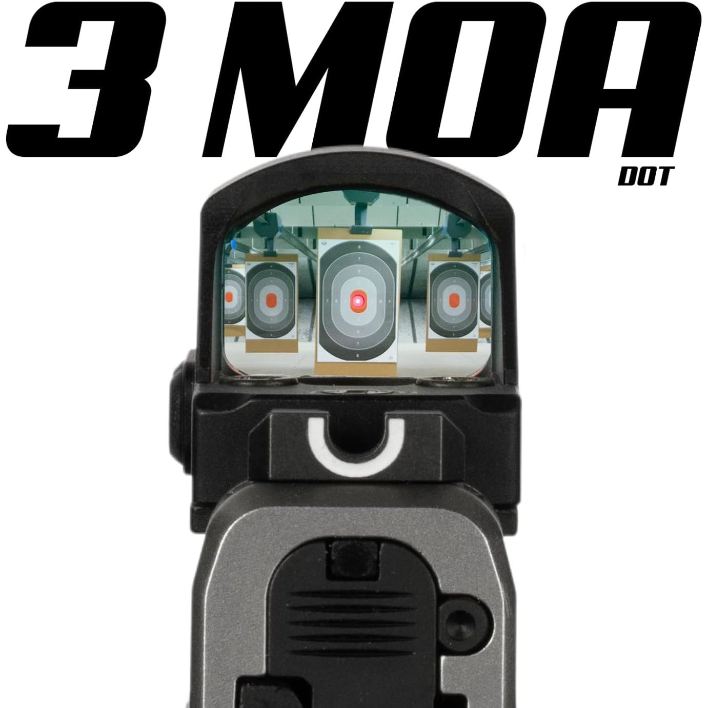 Triton Nautilus 3 MOA | 407K, 507K Footprint | Modified RMSc, NO Rear Recoil Lugs, NOT RMS Compatible | Parallax-Free Micro Red Dot Sight (MRDS) Featuring Shake Awake and 50K Hour Battery Life - Triton
