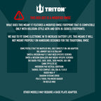 Triton Nautilus 3 MOA | 407K, 507K Footprint | Modified RMSc, NO Rear Recoil Lugs, NOT RMS Compatible | Parallax-Free Micro Red Dot Sight (MRDS) Featuring Shake Awake and 50K Hour Battery Life - Triton