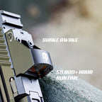 Triton Nautilus2 Micro Red Dot Sight for Pistol - RMSc 407K 507K Footprint - 3 MOA Red Dot Optic with Integrated Rear Sights - Shake Awake - 50000-Hour Battery - Triton
