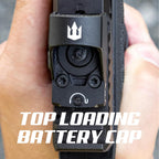 Triton Nautilus2 Micro Red Dot Sight for Pistol - RMSc 407K 507K Footprint - 3 MOA Red Dot Optic with Integrated Rear Sights - Shake Awake - 50000-Hour Battery - Triton