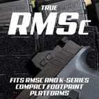 Triton Nautilus2 Micro Red Dot Sight for Pistol - RMSc 407K 507K Footprint - 3 MOA Red Dot Optic with Integrated Rear Sights - Shake Awake - 50000-Hour Battery - Triton