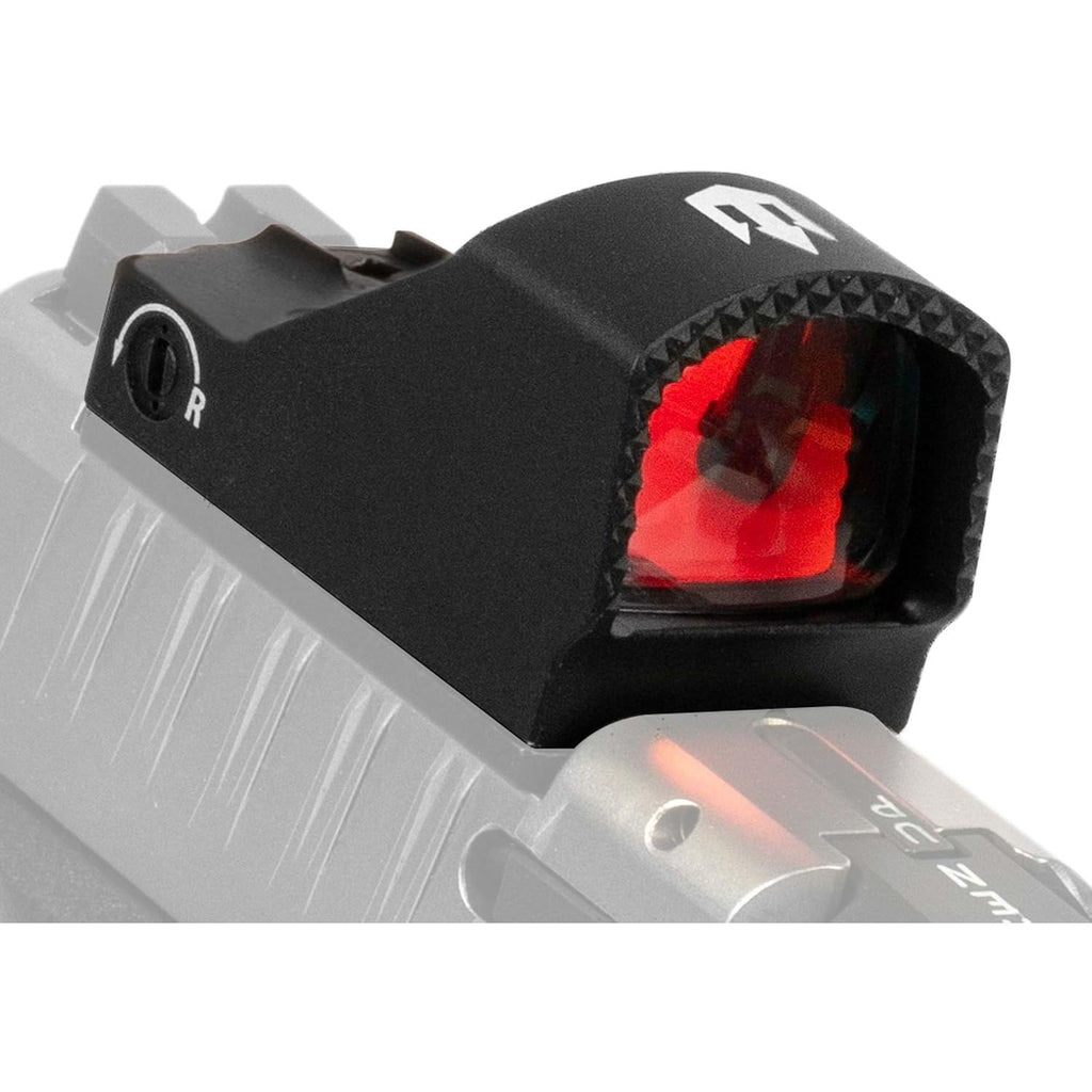 Triton Nautilus2 Micro Red Dot Sight for Pistol - RMSc 407K 507K Footprint - 3 MOA Red Dot Optic with Integrated Rear Sights - Shake Awake - 50000-Hour Battery - Triton