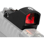 Triton Nautilus2 Micro Red Dot Sight for Pistol - RMSc 407K 507K Footprint - 3 MOA Red Dot Optic with Integrated Rear Sights - Shake Awake - 50000-Hour Battery - Triton