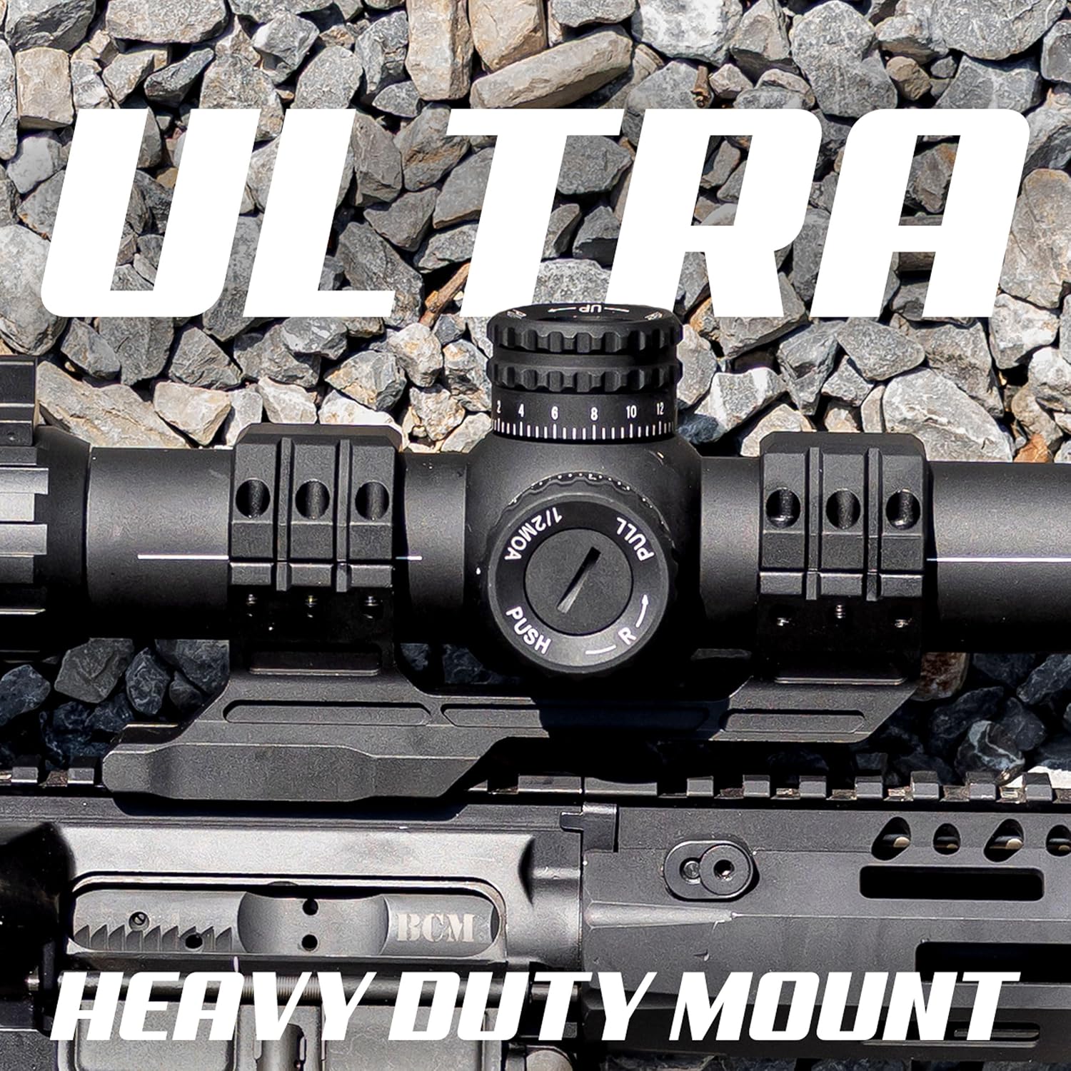 Triton Navigator+ 1-10x28 First Focal Plane FFP LPVO Rifle Scope | Chevron C2 BDC Reticle - Triton