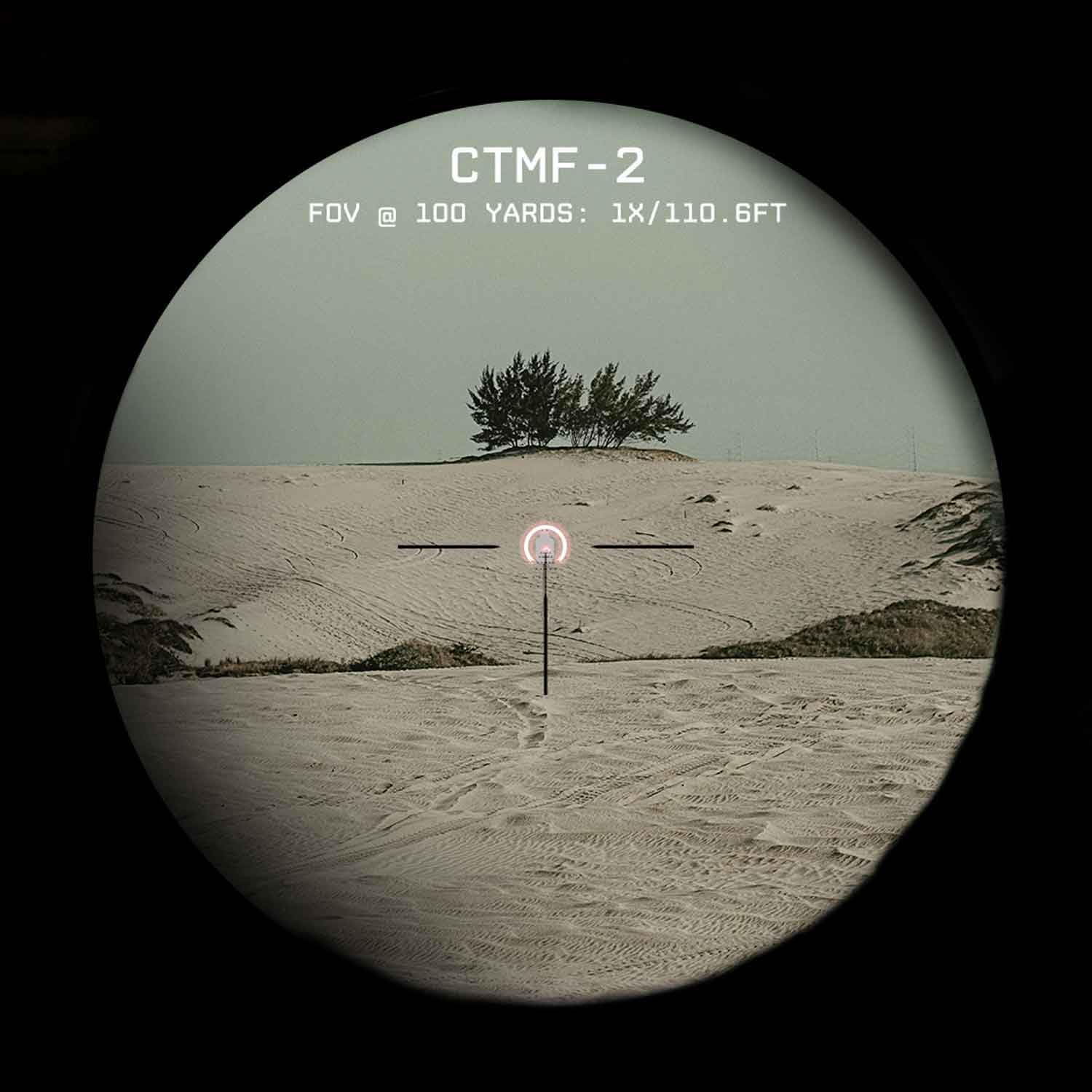 Triton Navigator+ 1-10x28 First Focal Plane FFP LPVO Rifle Scope | Chevron C2 BDC Reticle - Triton