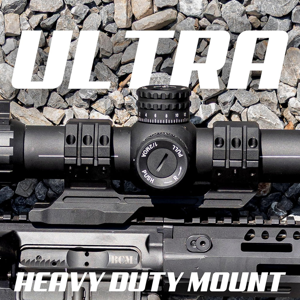 Triton Navigator+ 1-10x28 First Focal Plane FFP LPVO Rifle Scope | Dot C5 BDC Reticle - Triton