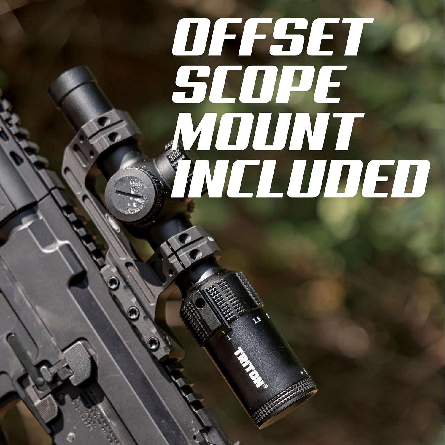 Triton Navigator 1-4x20 HD Second Focal Plane SFP LPVO Rifle Scope - Triton