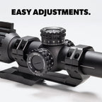 Triton Navigator Series 1-6x24 First Focal Plane FFP LPVO Rifle Scope - Triton
