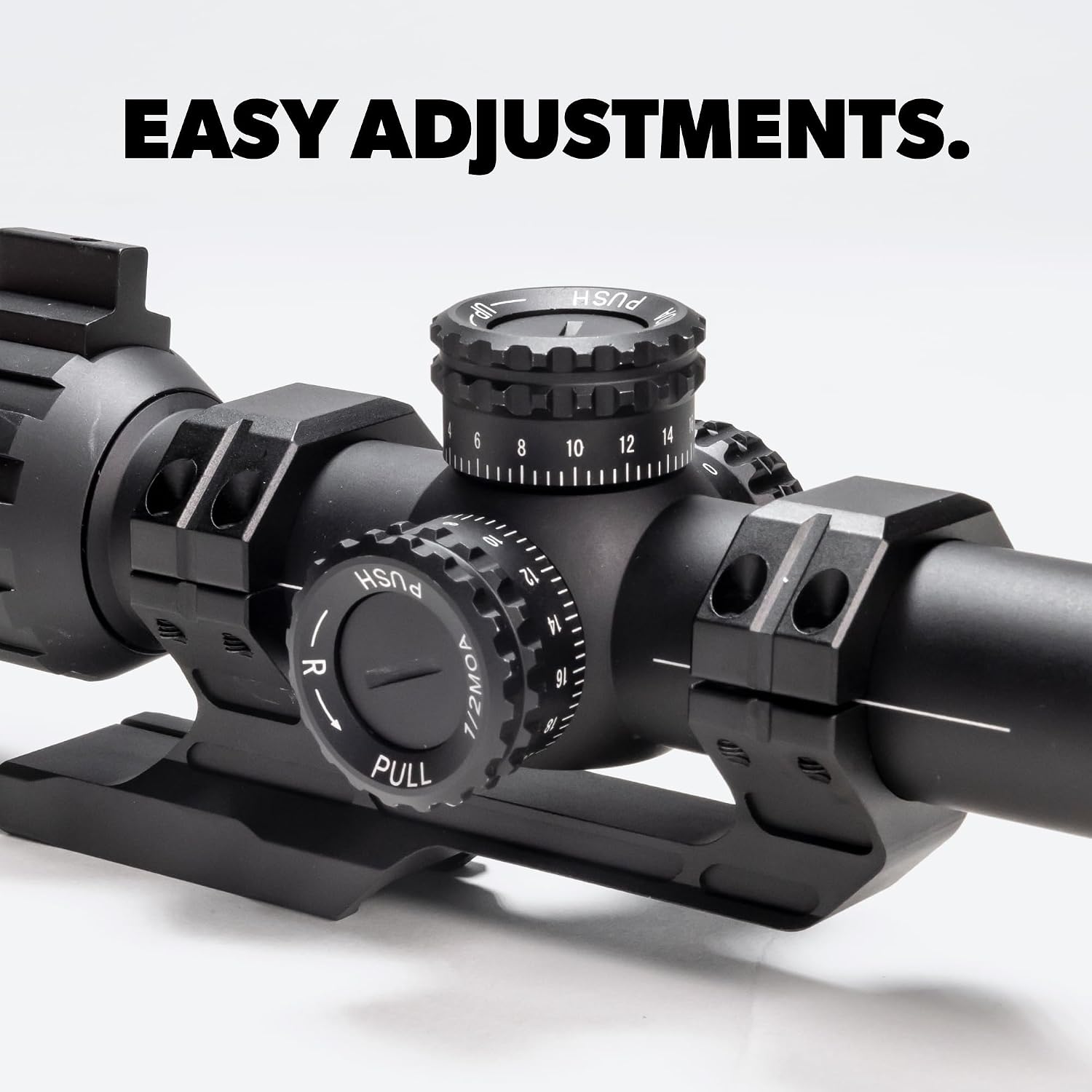 Triton Navigator Series 1-6x24 First Focal Plane FFP LPVO Rifle Scope - Triton