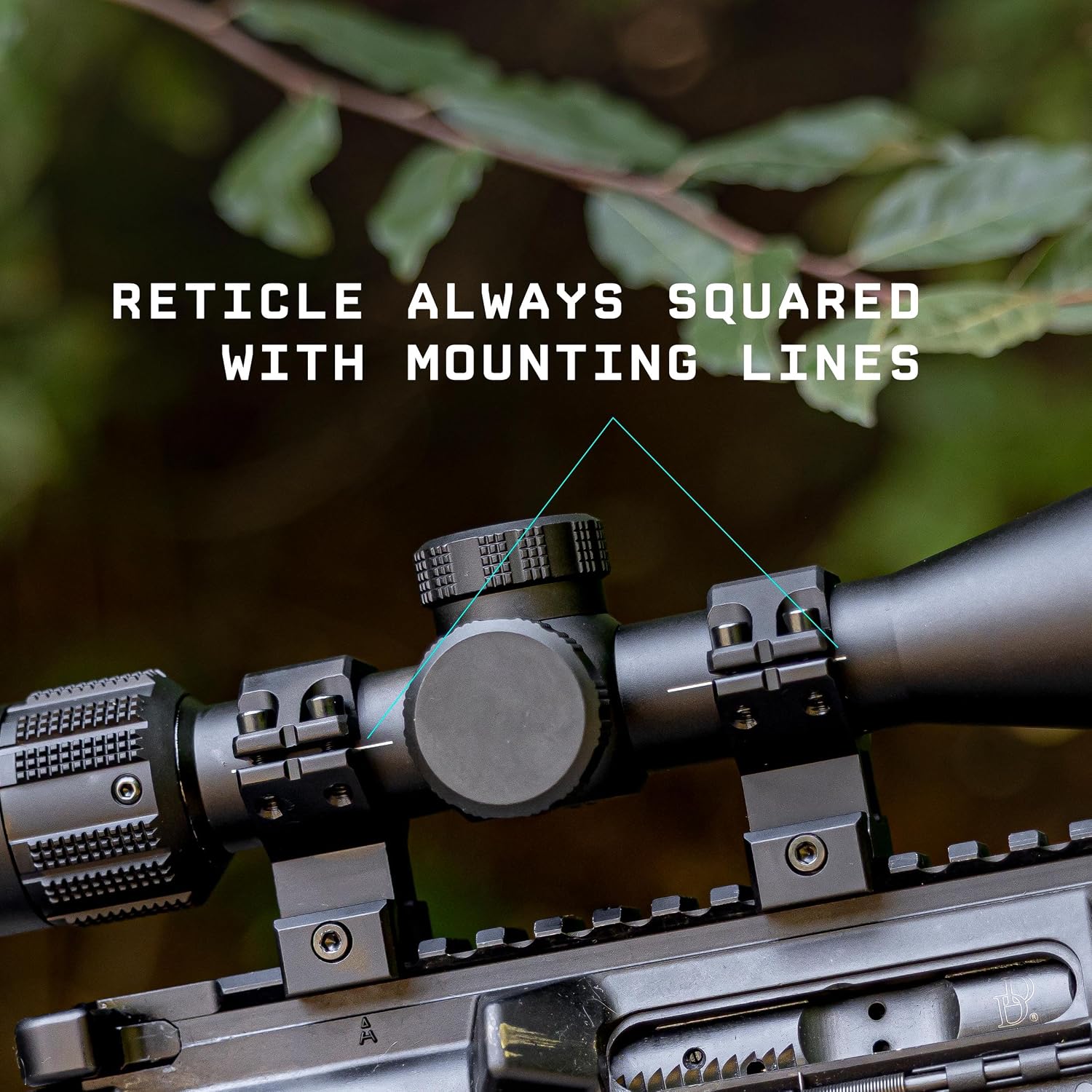 Triton Nexus 4-12x44 AO Second Focal Plane SFP Adjustable Objective Medium Power Variable Optic MPVO Rifle Scope - Triton