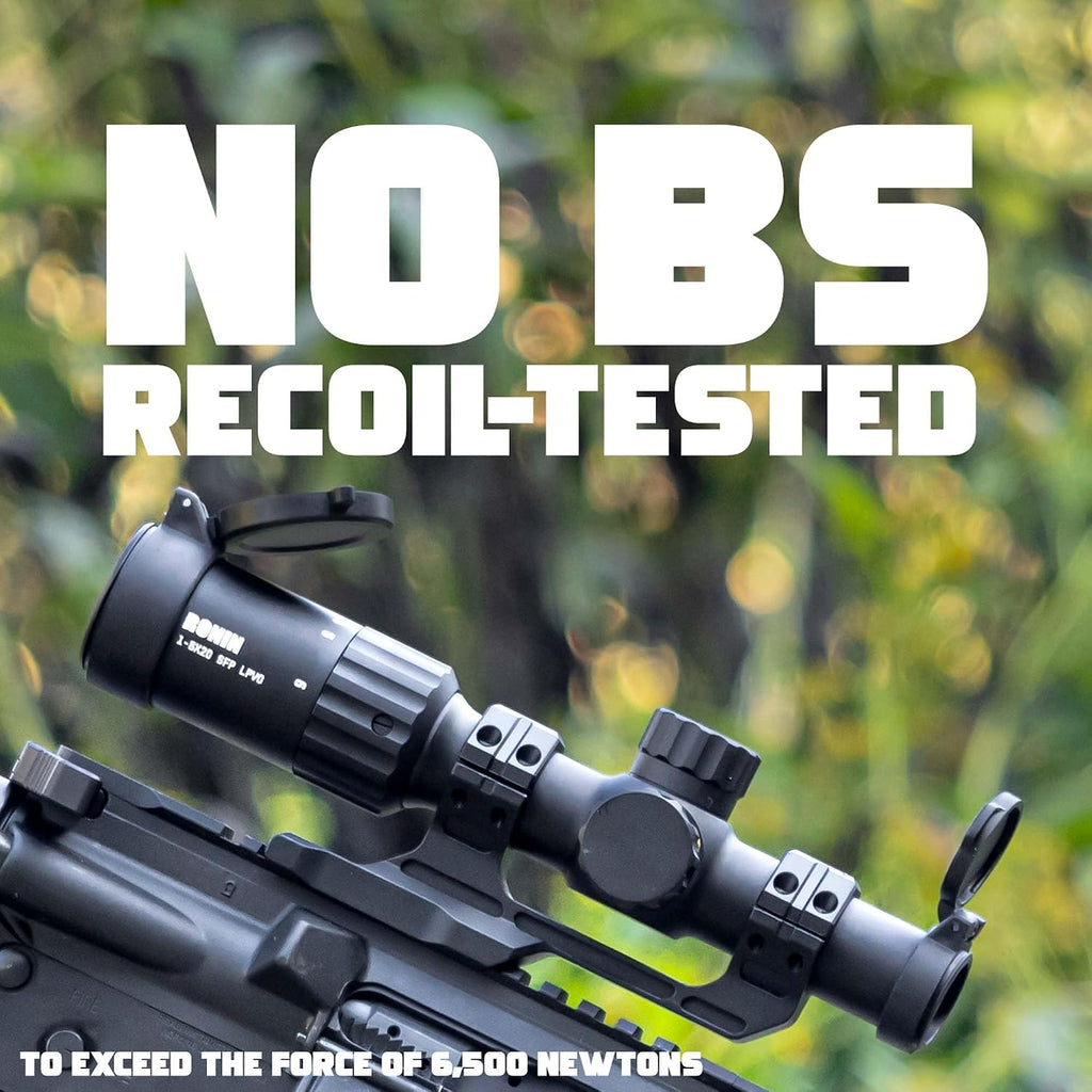 Triton Ronin 1-6x20 HD Second Focal Plane SFP | Shorty | LPVO Rifle Scope - Triton