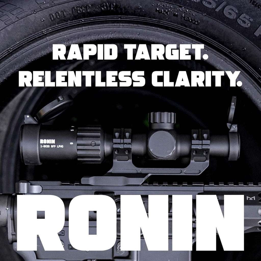 Triton Ronin 1-6x20 HD Second Focal Plane SFP | Shorty | LPVO Rifle Scope - Triton
