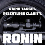 Triton Ronin 1-6x20 HD Second Focal Plane SFP | Shorty | LPVO Rifle Scope - Triton
