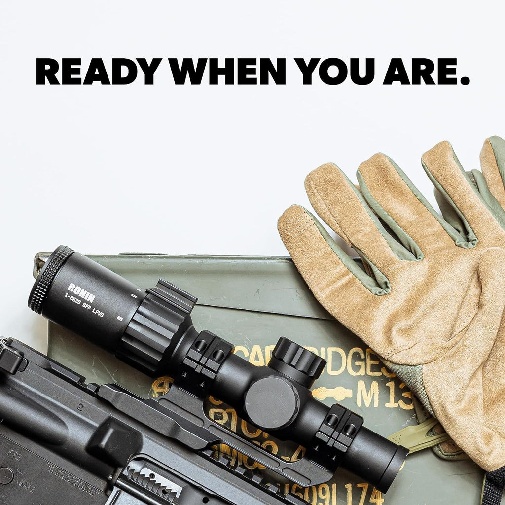 Triton Ronin 1-6x20 HD Second Focal Plane SFP | Shorty | LPVO Rifle Scope - Triton