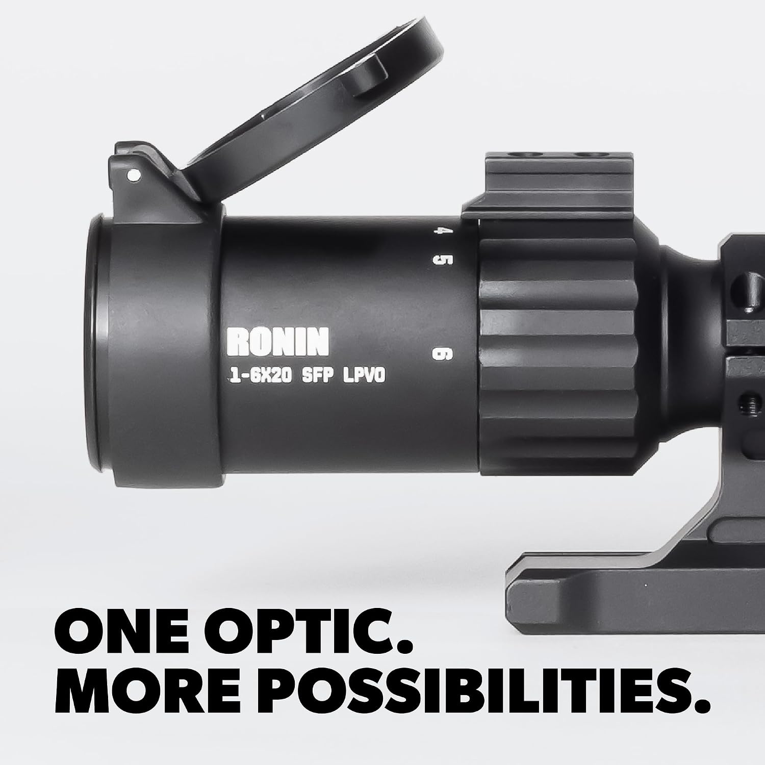Triton Ronin 1-6x20 HD Second Focal Plane SFP | Shorty | LPVO Rifle Scope - Triton