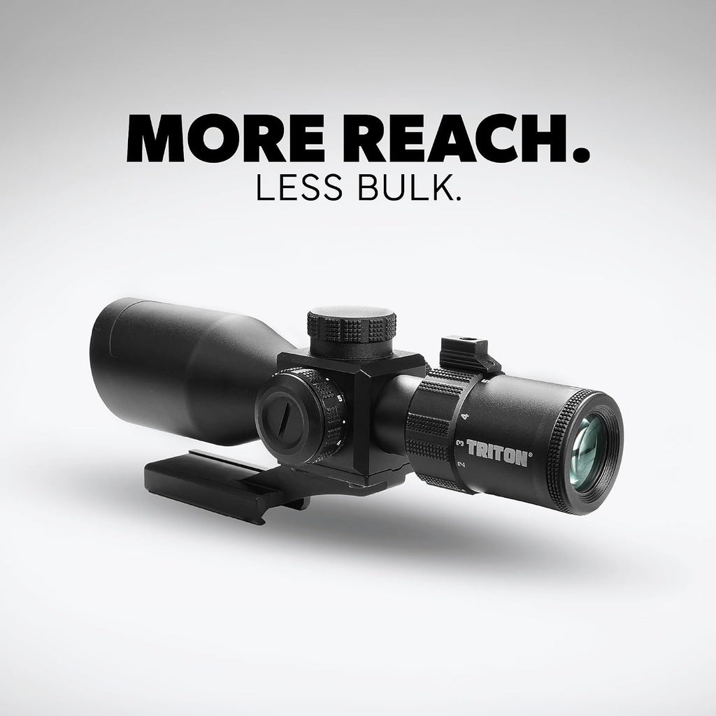 Triton Ronin HD 2-10x40 SFP MaxBright Fiber Reticle MPVO - Triton