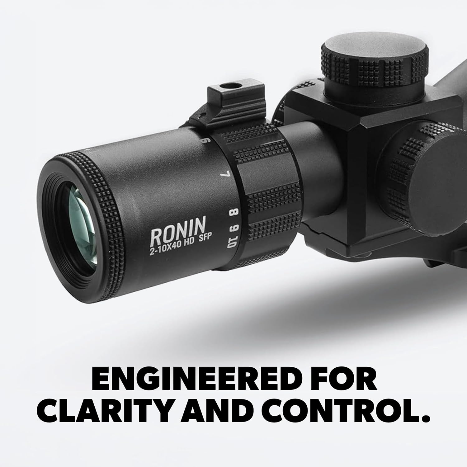 Triton Ronin HD 2-10x40 SFP MaxBright Fiber Reticle MPVO - Triton