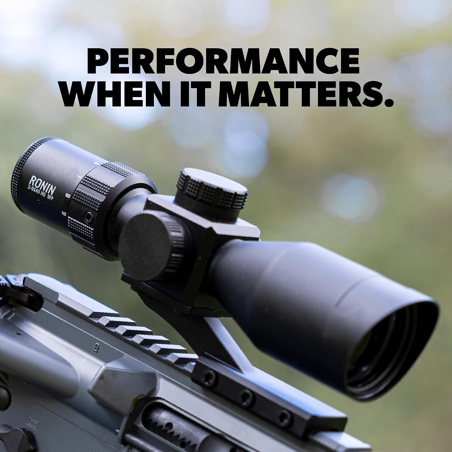 Triton Ronin HD 2-10x40 SFP MaxBright Fiber Reticle MPVO - Triton