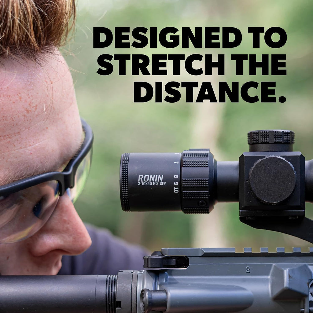 Triton Ronin HD 2-10x40 SFP MaxBright Fiber Reticle MPVO - Triton