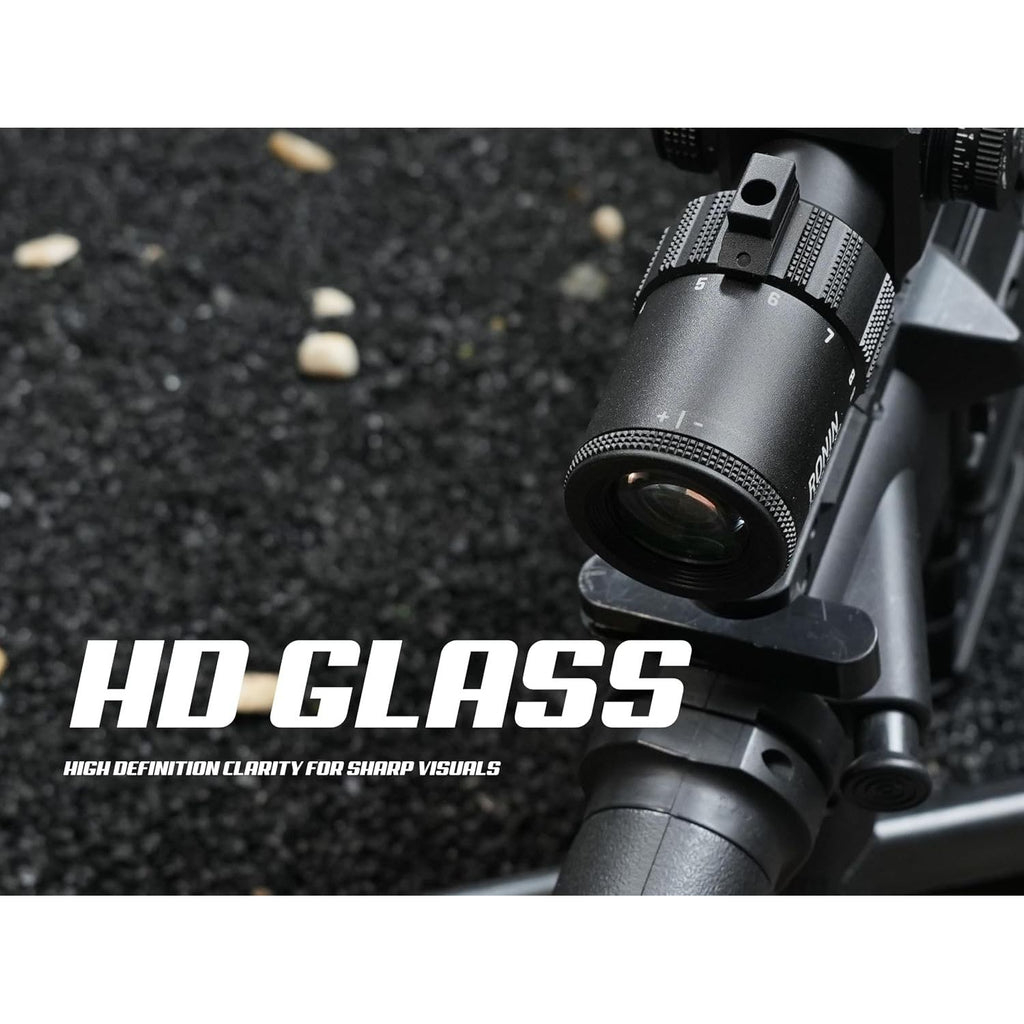 Triton Ronin HD 2-10x40 SFP MaxBright Fiber Reticle MPVO | Shorty | F2 Reticle - Triton