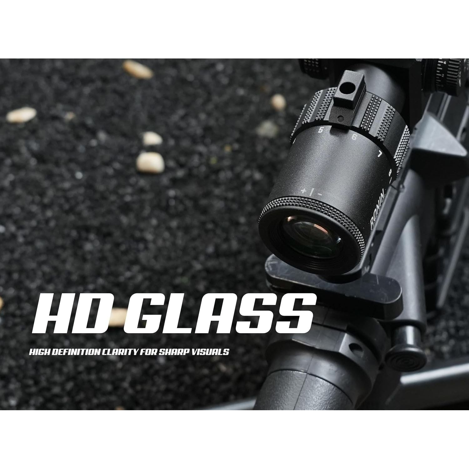 Triton Ronin HD 2-10x40 SFP MaxBright Fiber Reticle MPVO | Shorty | F2 Reticle - Triton