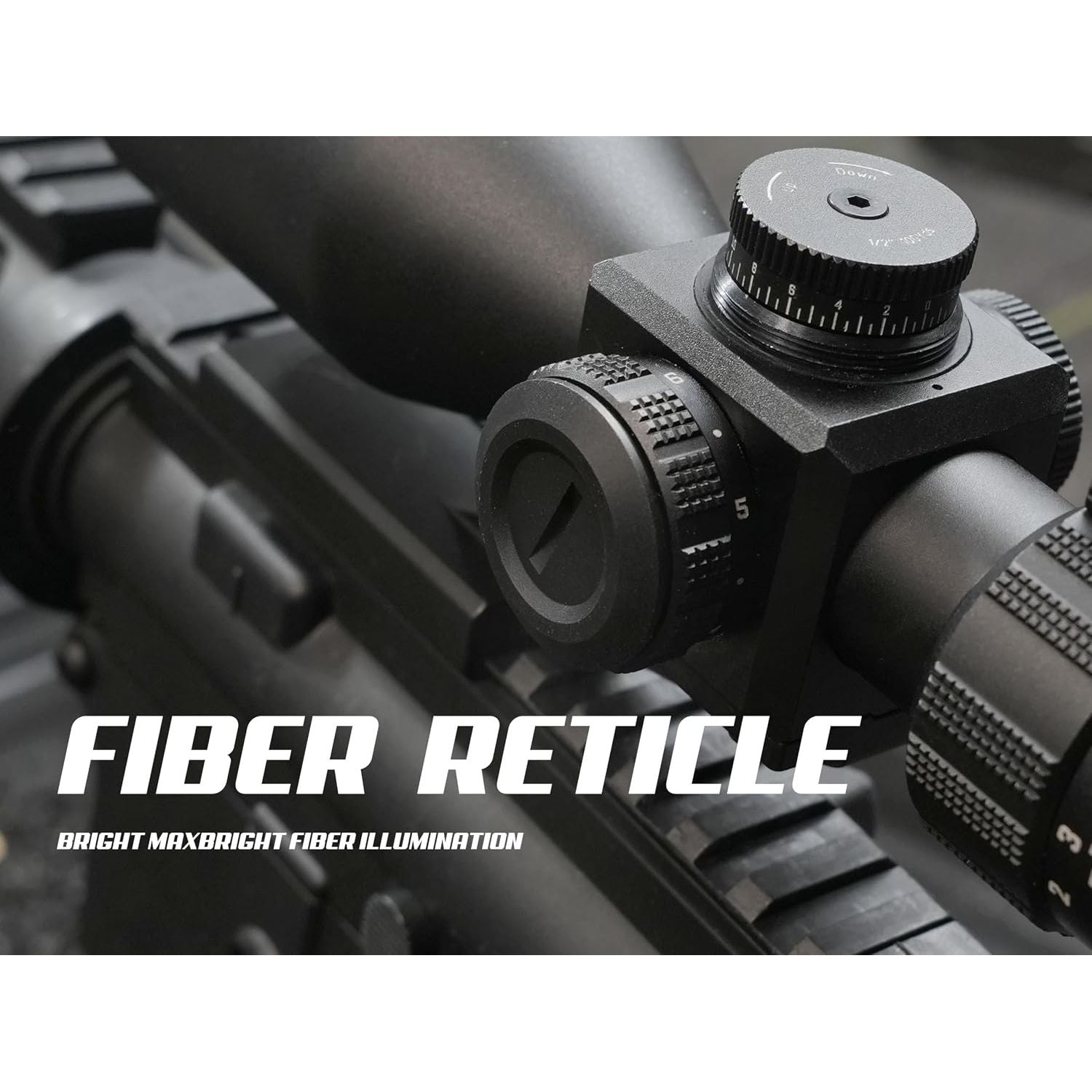 Triton Ronin HD 3-9x40 SFP MaxBright Fiber Reticle MPVO | Shorty | with or Without Adjustable Objective AO - Triton