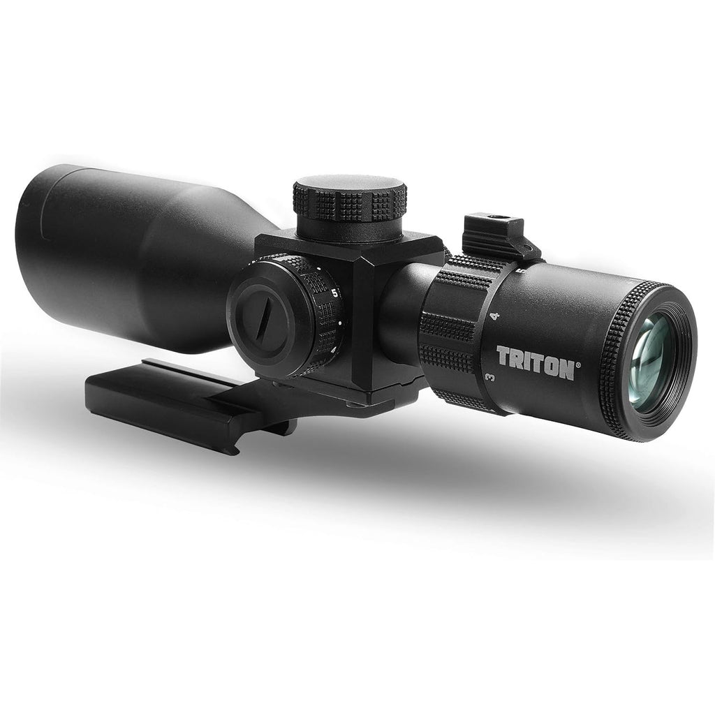 Triton Ronin HD 3-9x40 SFP MaxBright Fiber Reticle MPVO | Shorty | with or Without Adjustable Objective AO - Triton