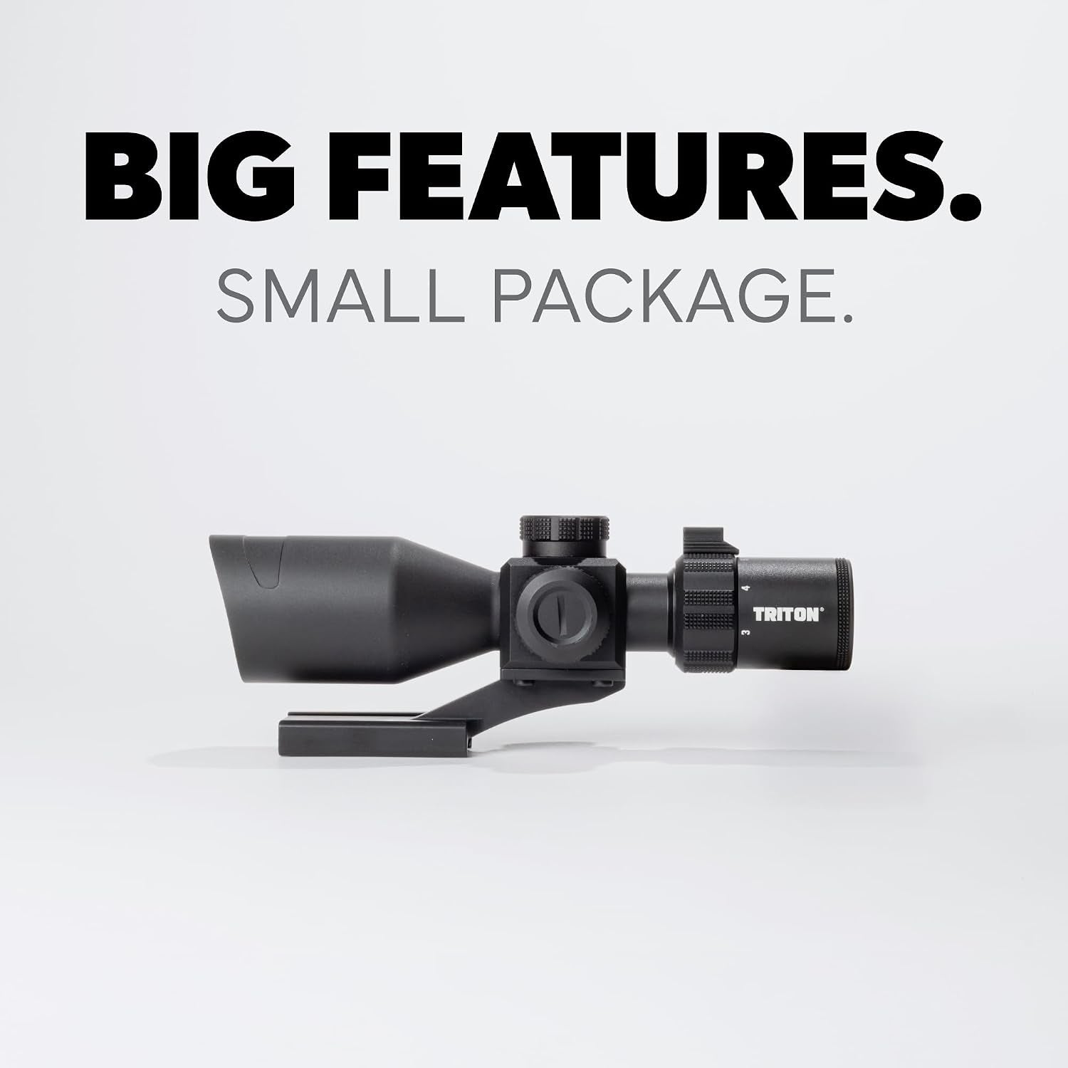 Triton Ronin HD 3-9x40 SFP MaxBright Fiber Reticle MPVO | Shorty | with or Without Adjustable Objective AO - Triton