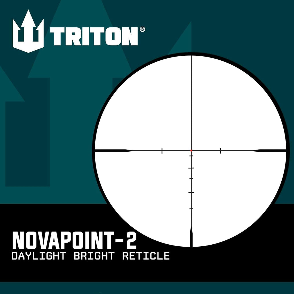 Triton Ronin HD 3-9x40 SFP MaxBright Fiber Reticle MPVO | Shorty | with or Without Adjustable Objective AO - Triton