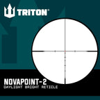 Triton Ronin HD 3-9x40 SFP MaxBright Fiber Reticle MPVO | Shorty | with or Without Adjustable Objective AO - Triton