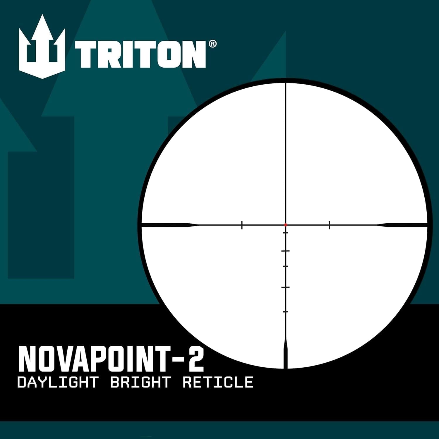 Triton Ronin HD 3-9x40 SFP MaxBright Fiber Reticle MPVO | Shorty | with or Without Adjustable Objective AO - Triton