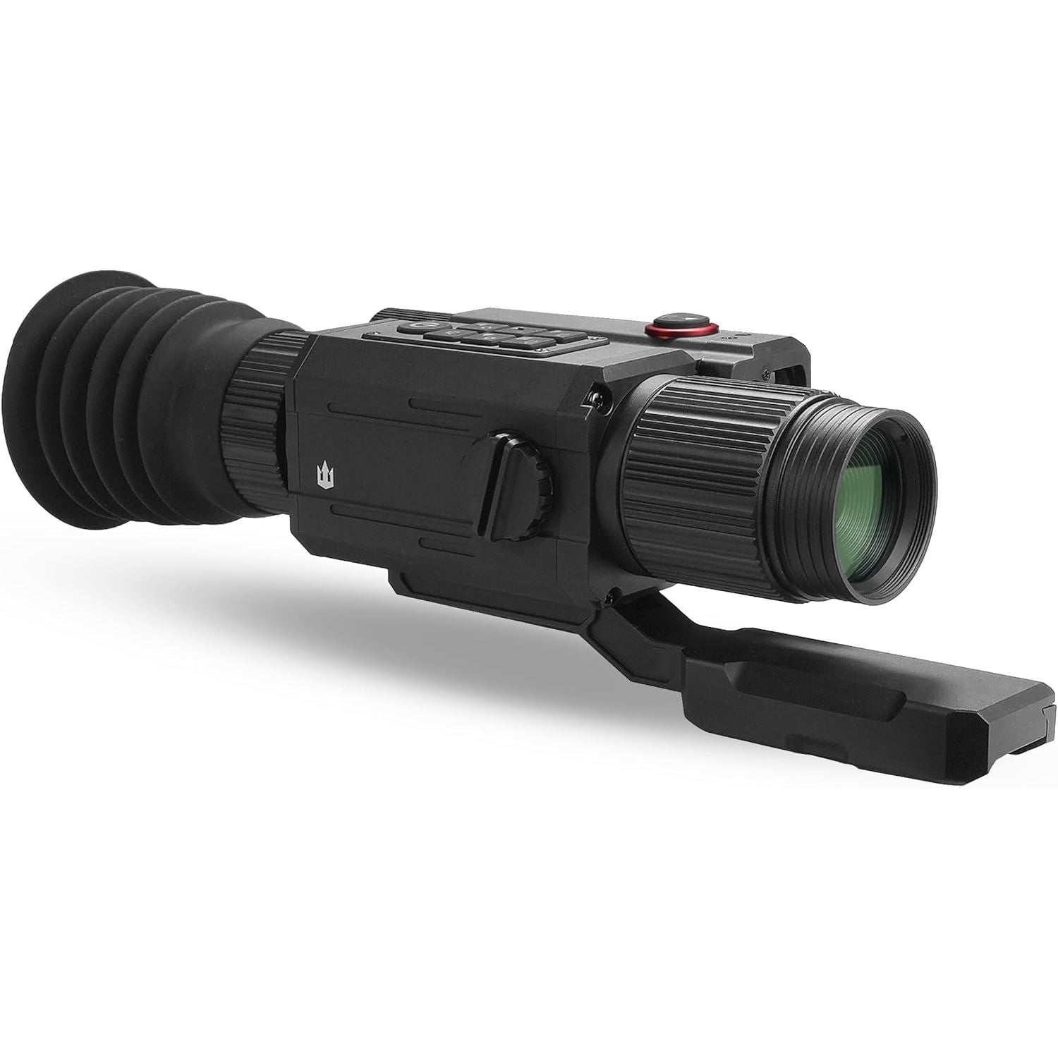 Triton StarStrike-R Ultra HDX Optic + LRF Range Finder 10 to 1200 YDS | Daylight to Moonlight | Precision LRF | HD Video Recording | Heavy Recoil-Rated - Triton