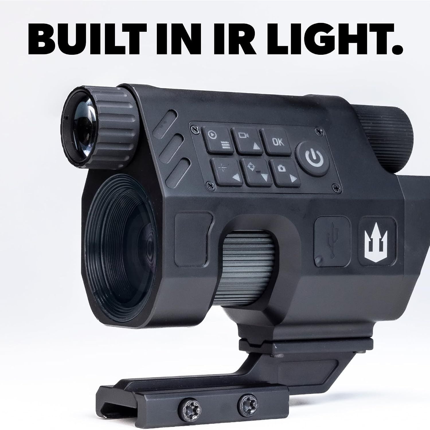Triton StarStrikeX 1-6x Rifle Digital Night Vision Scope LPVO | Compact night vision LPVO with 1-6x zoom, adjustable IR, 1080p recording, micro-SD storage - Triton