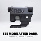 Triton StarStrikeX 1-6x Rifle Digital Night Vision Scope LPVO | Compact night vision LPVO with 1-6x zoom, adjustable IR, 1080p recording, micro-SD storage - Triton