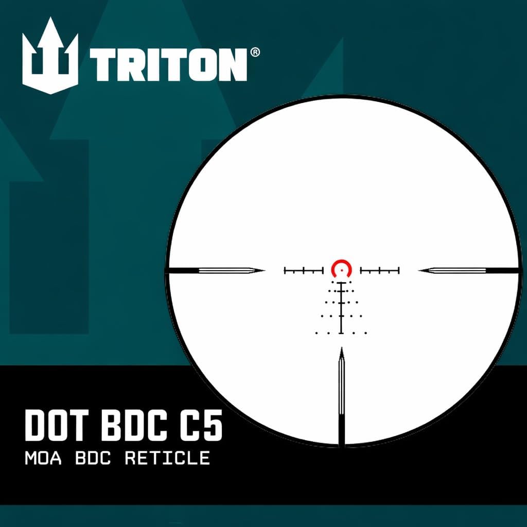 Triton Tekken 1-6x FFP First Focal Plane Low Power Variable Optic FFP LPVO - Triton