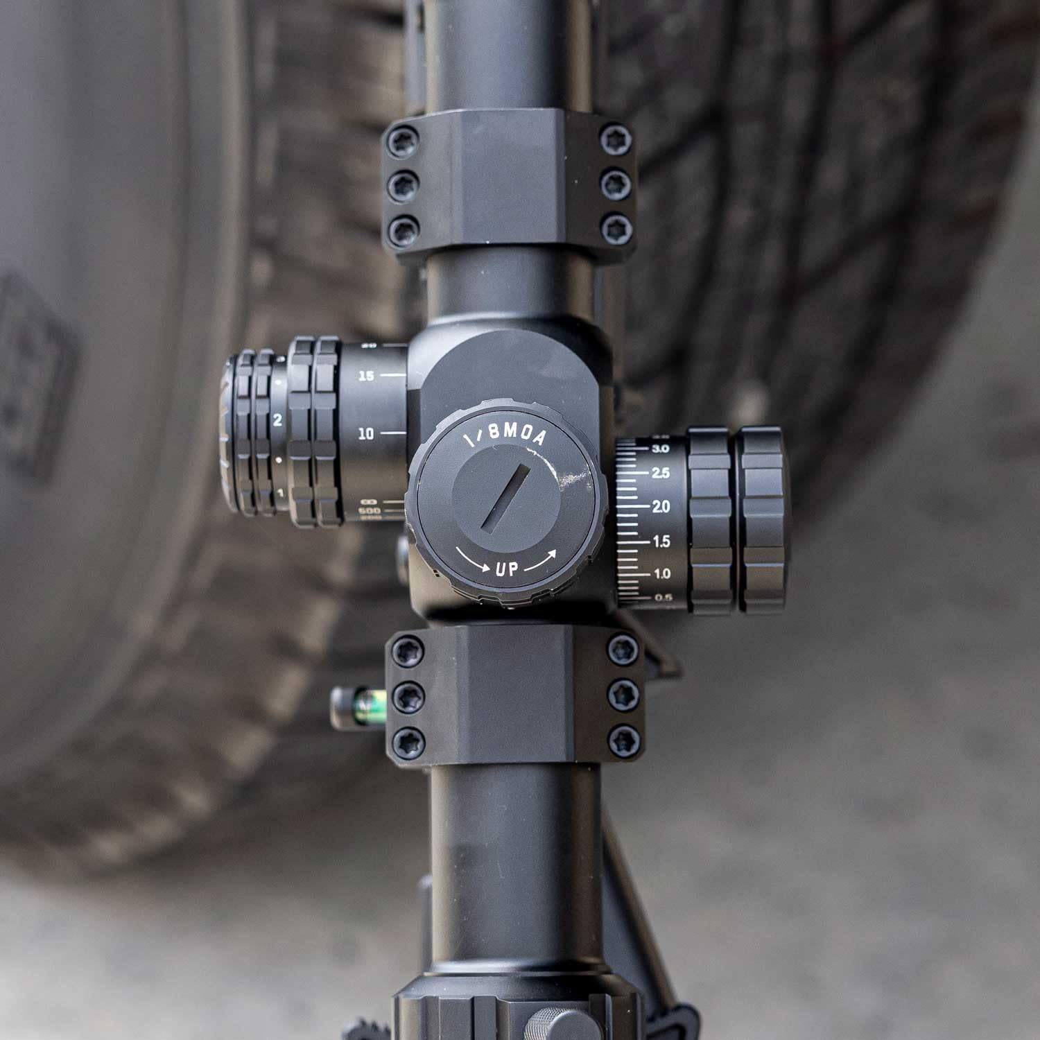 Triton Tempest First Focal Plane FFP Long-Range Precision Rifle Scope with SecureLock Locking Turrets | MOA or MIL Reticle - Triton