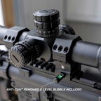 Triton Tempest First Focal Plane FFP Long-Range Precision Rifle Scope with SecureLock Locking Turrets | MOA or MIL Reticle - Triton