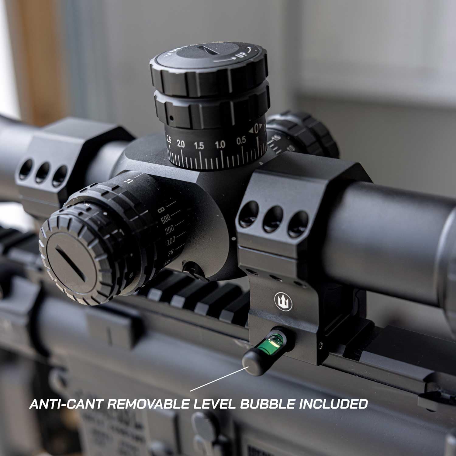 Triton Tempest First Focal Plane FFP Long-Range Precision Rifle Scope with SecureLock Locking Turrets | MOA or MIL Reticle - Triton